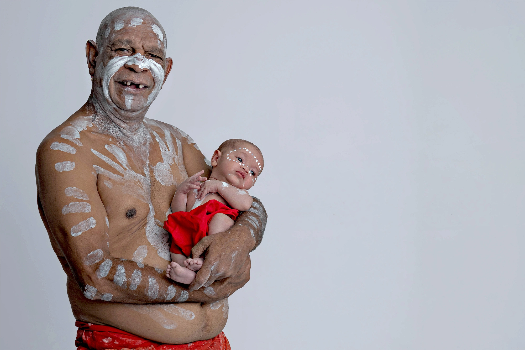 Family bonding over creative theme at Sky Portraits, Sydney - creative family photography