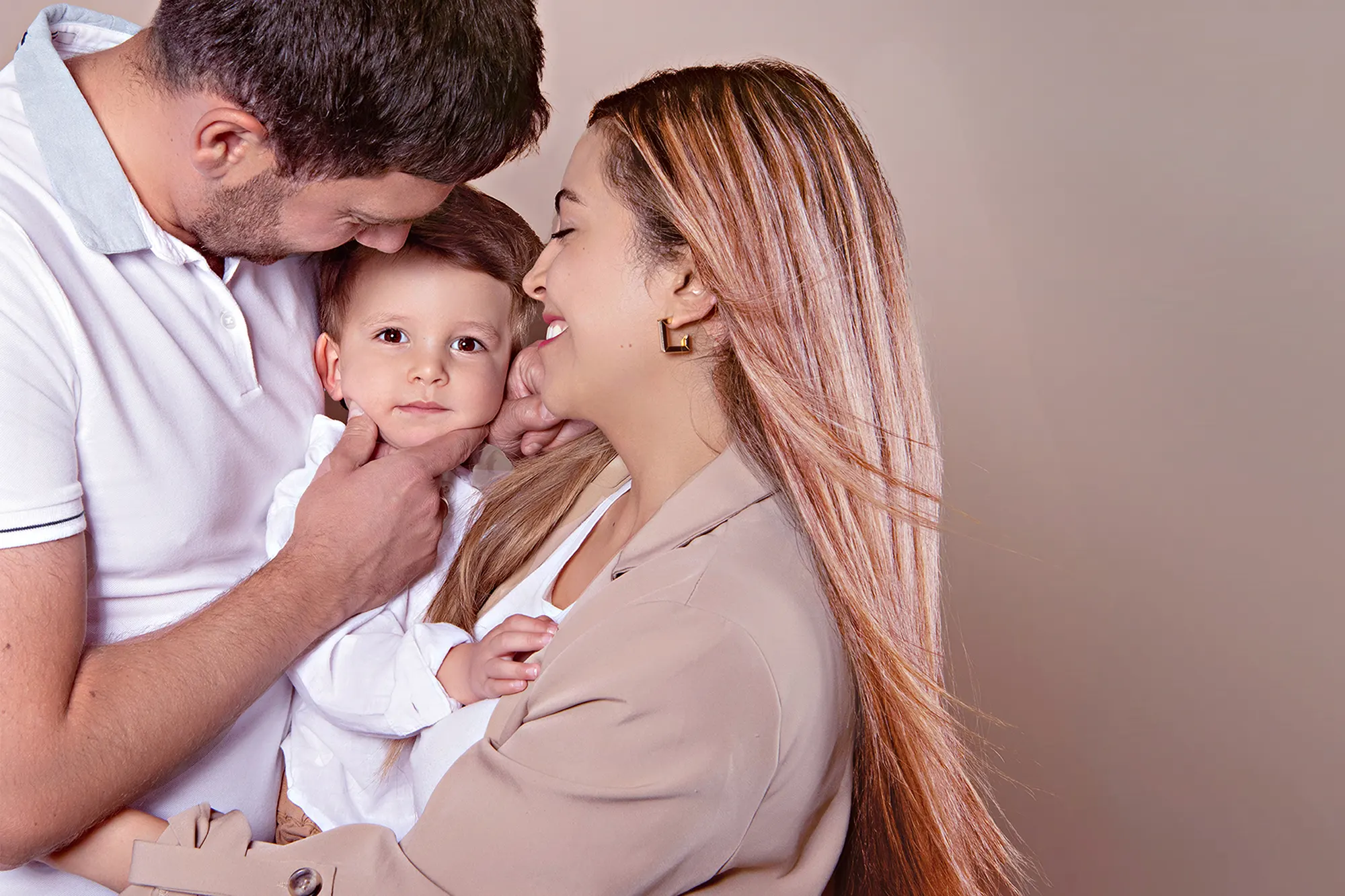 Family moments captured at Sky Portraits Studio, Sydney - candid family photography