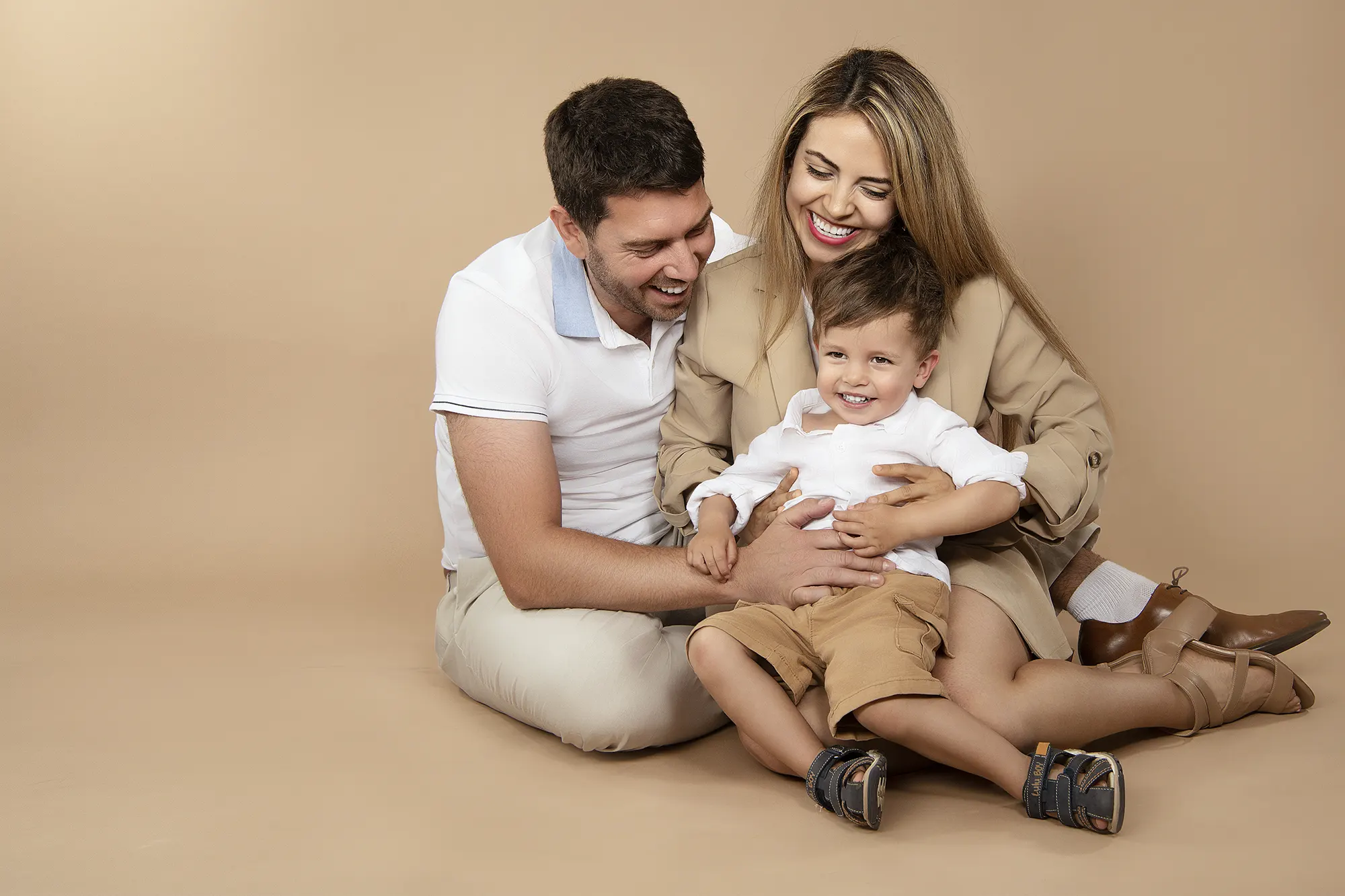 Family portrait session at Sky Portraits Studio, Sydney - family photographer